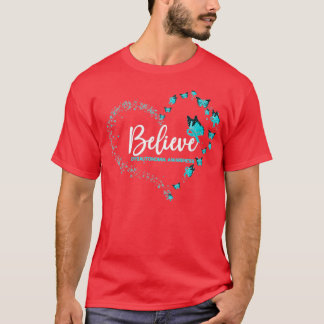 Dysautonomia Awareness Butterfly Believe T-Shirt