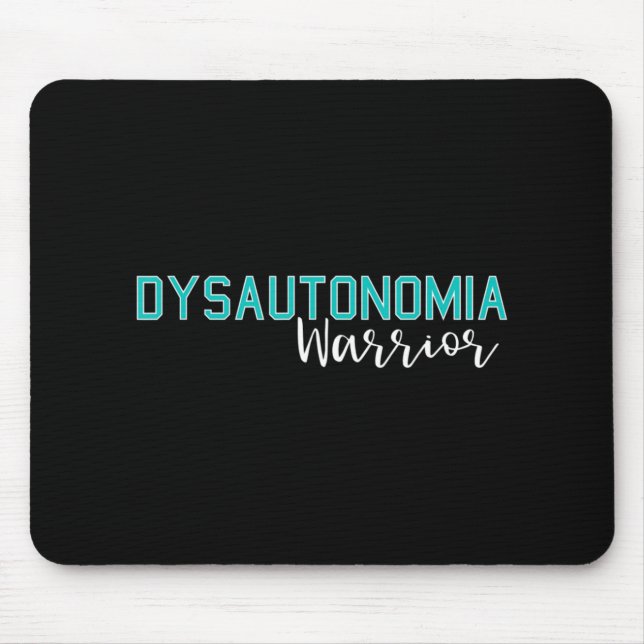 Dysautonomia Awareness Month POTS HyperPOTS NCS Wa Mouse Pad (Front)