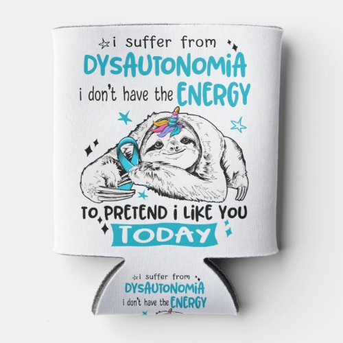 Dysautonomia Awareness Month Ribbon Gifts Can Cooler