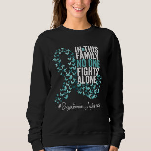 Dysautonomia Awareness Month Teal Ribbon Sweatshirt