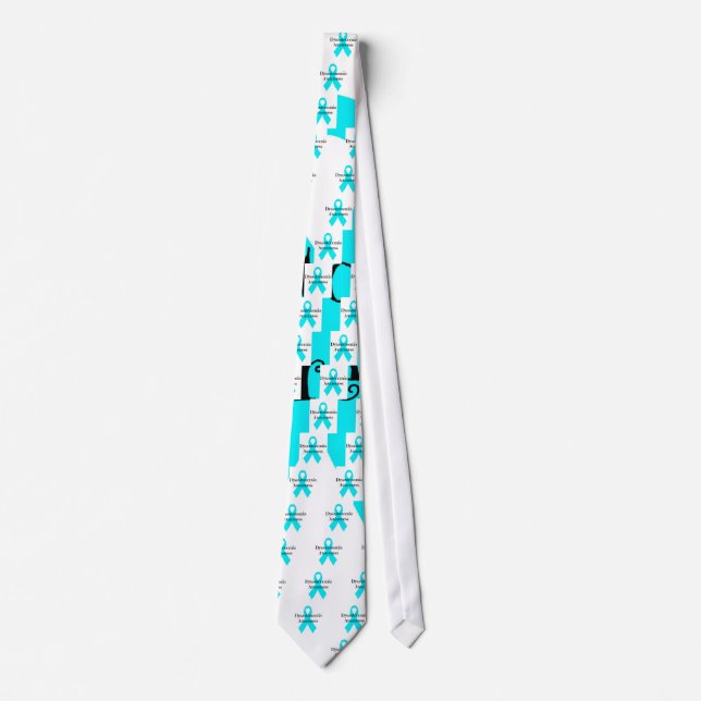 Dysautonomia Awareness Neck Tie (Front)