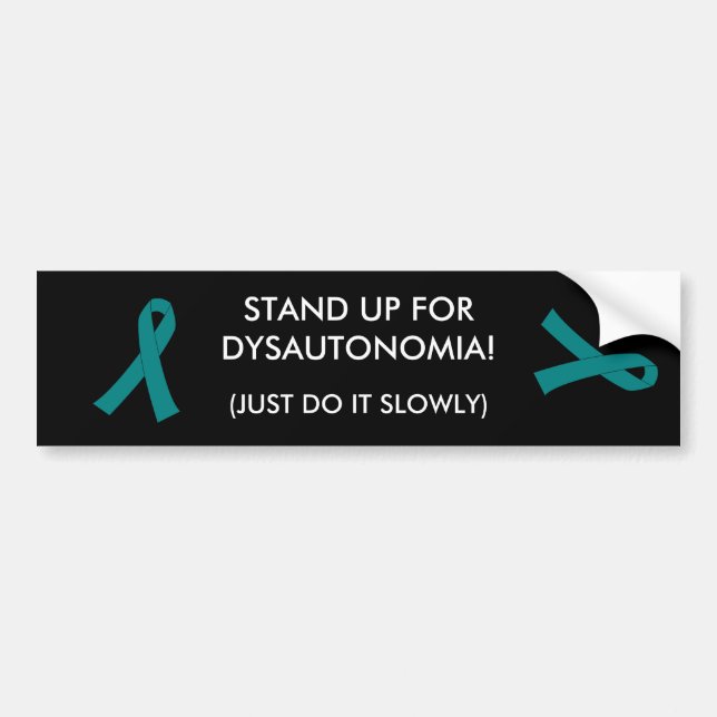 DYSAUTONOMIA - bumper sticker (Front)