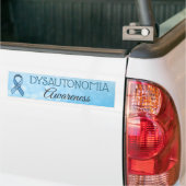 Dysautonomia POTS Awareness Ribbon Bumper Sticker (On Truck)