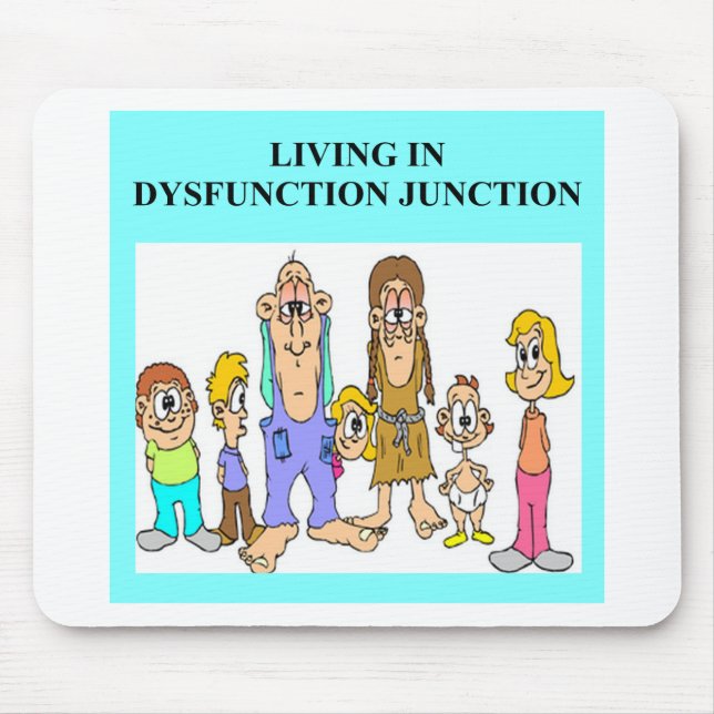 dysfunction hunction mouse pad (Front)