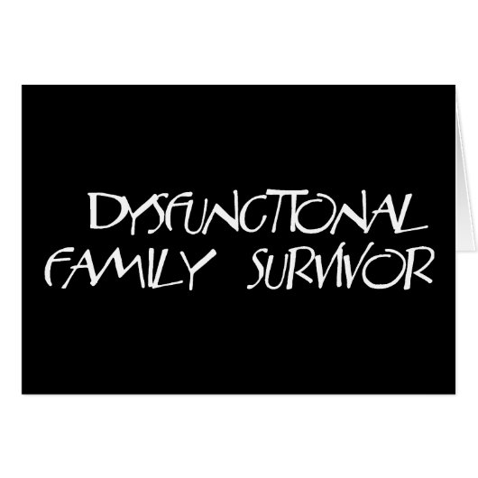 Dysfunctional Family Cards (Front Horizontal)