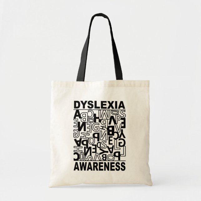 Dyslexia Awareness Dyslexia Teachers Students Tote Bag (Front)