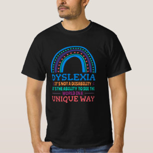 Dyslexia Awareness Dyslexic T-Shirt