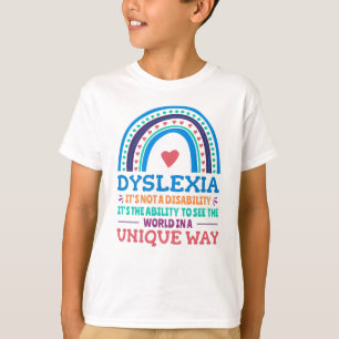 Dyslexia Awareness Dyslexic T-Shirt