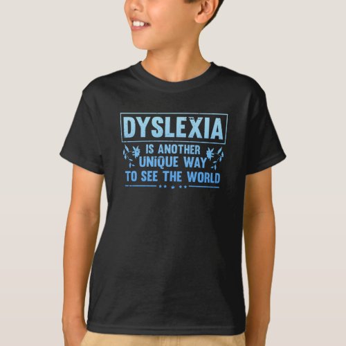 Dyslexia Awareness month october T_Shirt