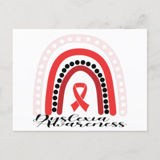 Dyslexia Awareness Month Postcard