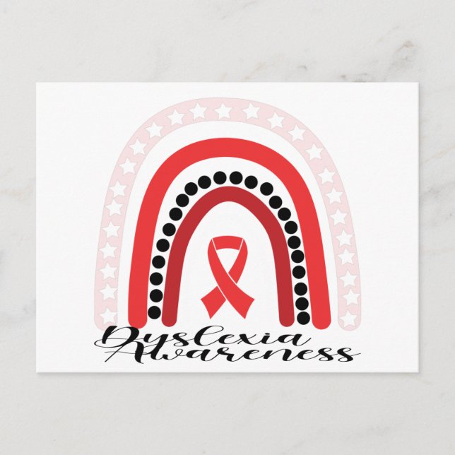 Dyslexia Awareness Month Postcard (Front)