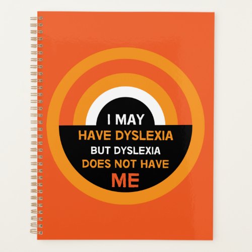 Dyslexia Awareness  Support  Dyslexic Gifts Mug Planner