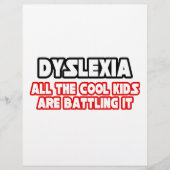 Dyslexia...Cool Kids (Front)