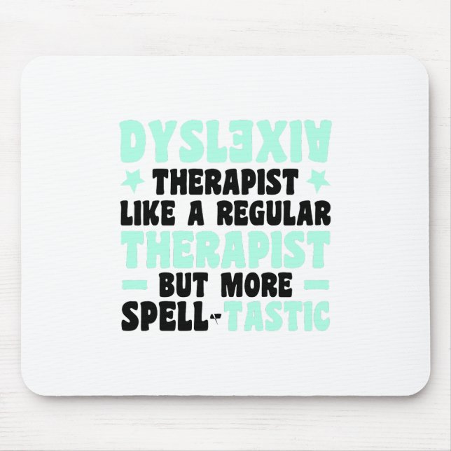 dyslexia mouse pad (Front)