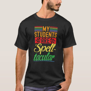 Dyslexia Teacher Awareness Dyslexic Reading Therap T-Shirt