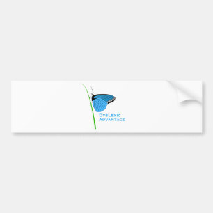 Dyslexic Advantage Bumper Sticker