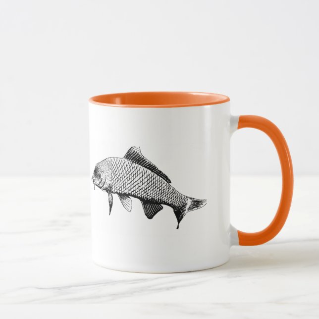 Dyslexic Carp Mug (Right)