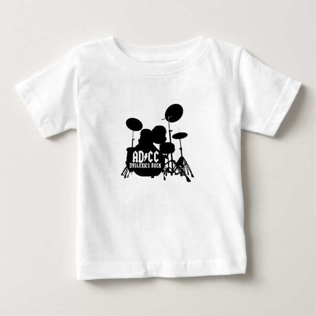 Dyslexic humor baby T-Shirt (Front)