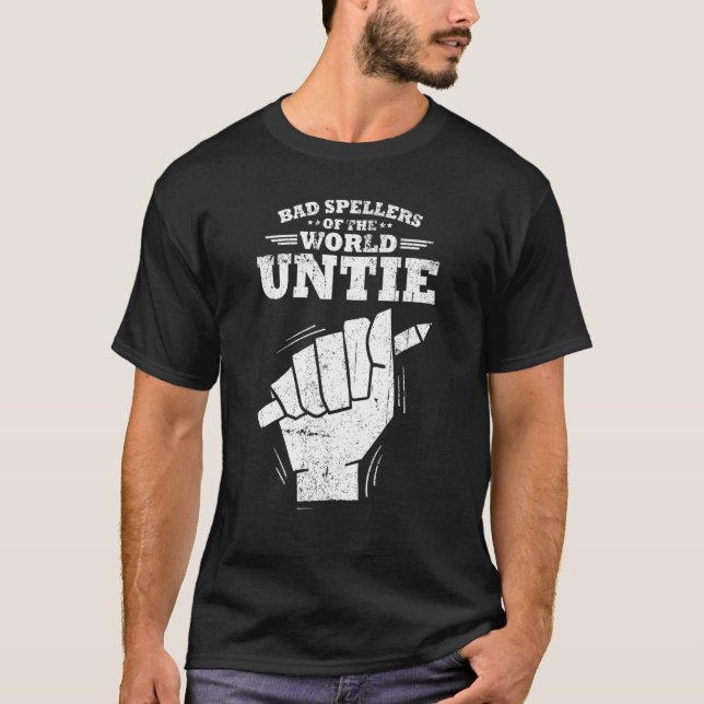 Dyslexics Are Teople Poo Dyslexia Adhd T-Shirt (Front)