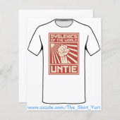 Dyslexics of the World UNTIE (Front/Back)
