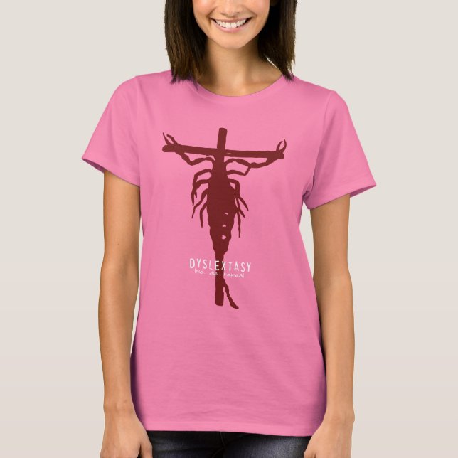 Dyslextasy logo t-shirt (Front)