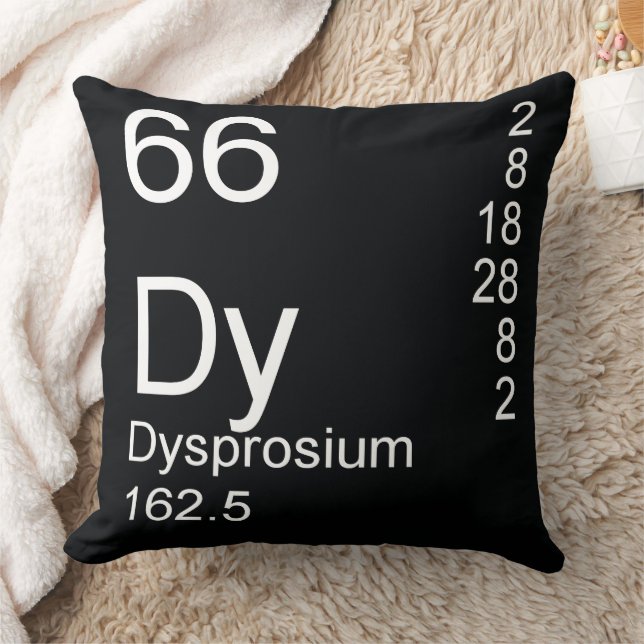 Dysprosium Throw Pillow (Blanket)