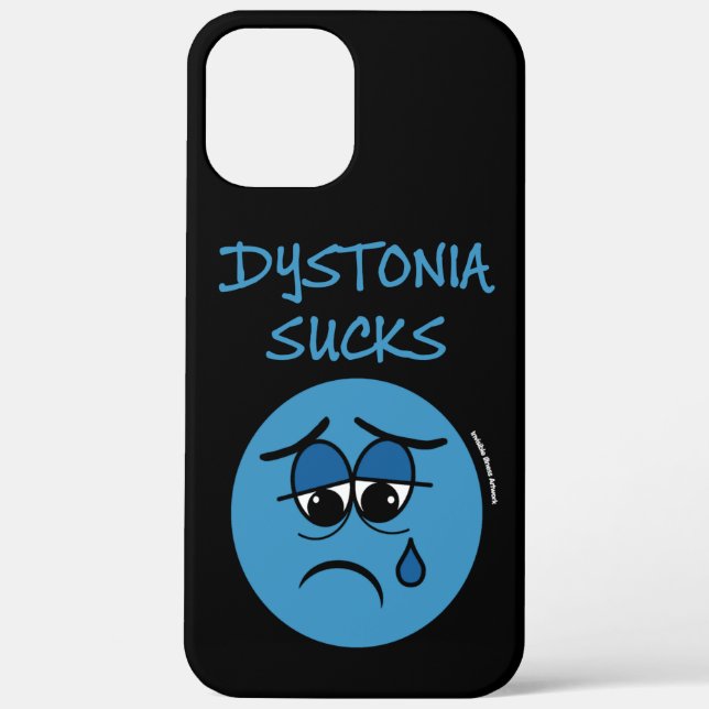 Dystonia Sucks Case-Mate iPhone Case (Back)