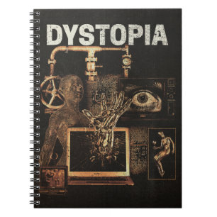 Dystopia - Techno-Dystopian Streetwear Design Notebook