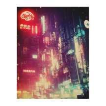 Dystopian Cyberpunk City