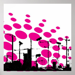 Dystopian future poster