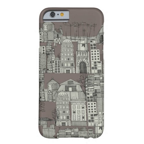 dystopian toile drab barely there iPhone 6 case