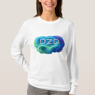 DZD Logo Swirling Colours T-Shirt