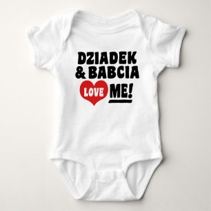 Dziadek & Babcia Love Me Baby Bodysuit