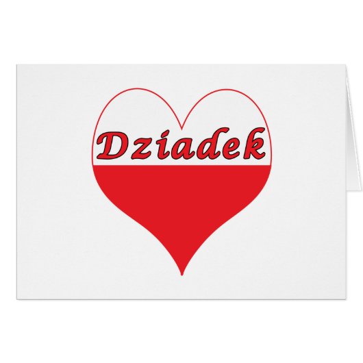 Dziadek Polish Heart (Front Horizontal)
