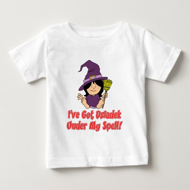Dziadek Under My Spell Baby T-Shirt (Front)