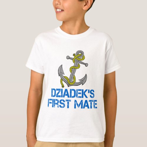 Dziadeks First Mate T_Shirt