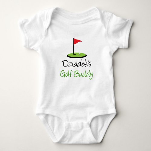 Dziadeks Golf Buddy Baby Bodysuit