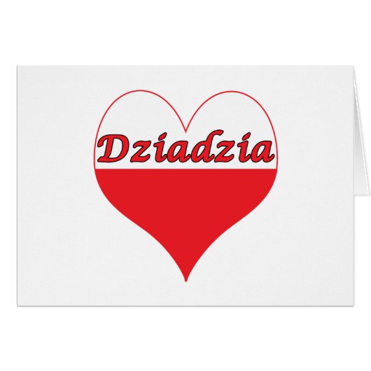 Dziadzia Polish Heart (Front Horizontal)