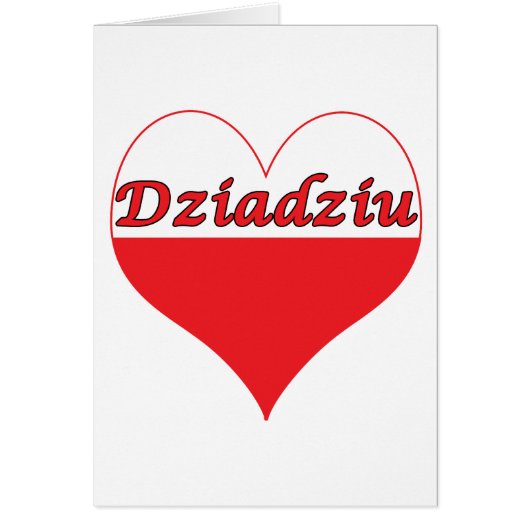 Dziadziu Polish Heart (Front)