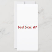 Dzien Dobry, eh? (Front)
