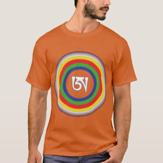 Dzogchen ibetan Letter A Buddha Meditation Mandala T-Shirt