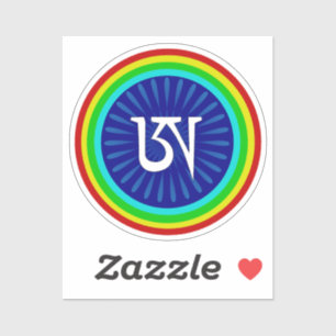 Dzogchen Symbol Tibetan Buddhism Sticker