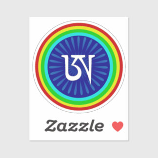 Dzogchen Symbol Tibetan Buddhism Sticker