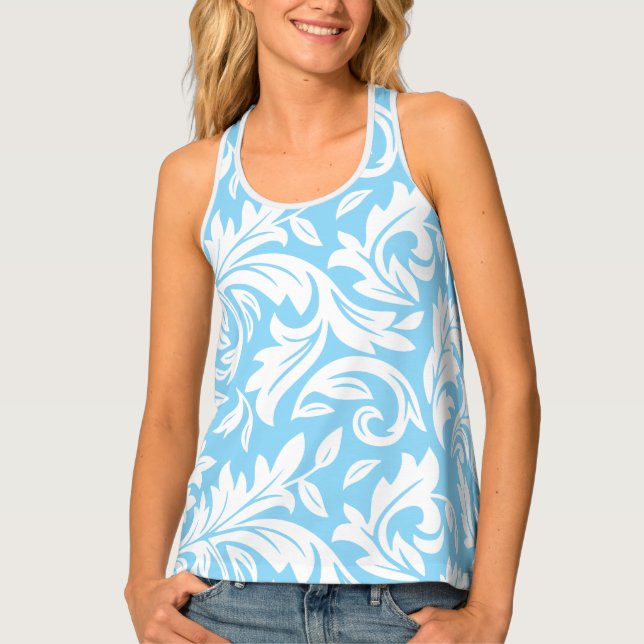 E0001 Baby Blue - Women's Tank Top (Front)