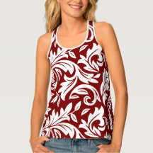 E0001 Deep Red - Women's Tank Top