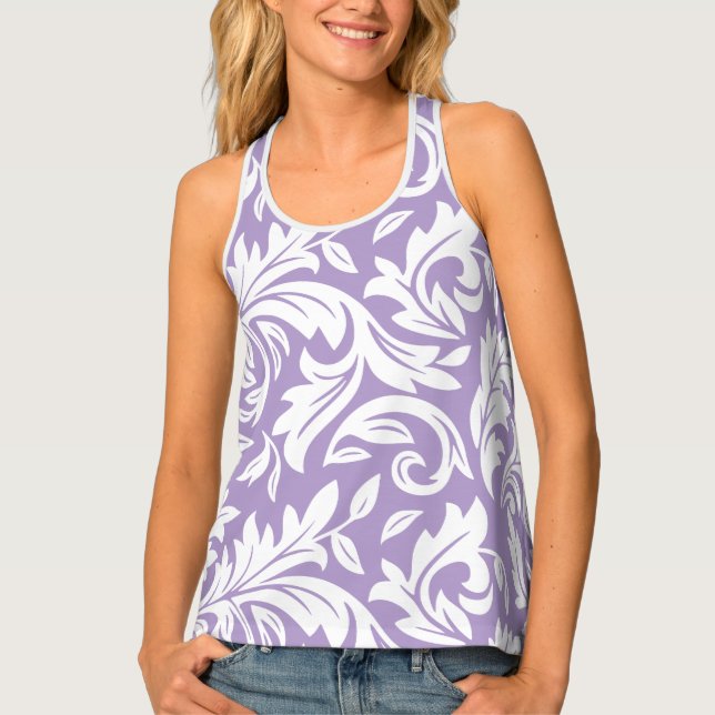 E0001 Pale Purple - Women's Tank Top (Front)