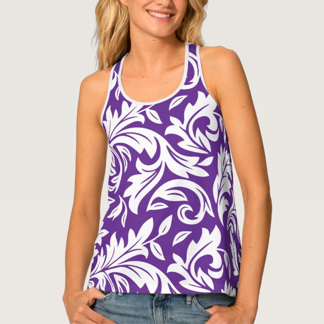 E0001 Royal Purple - Women's Tank Top (Front)