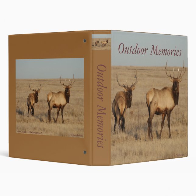 E1 Bull Elk Binder (Background)