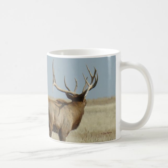 E21 Bull Elk Challenger Coffee Mug (Right)
