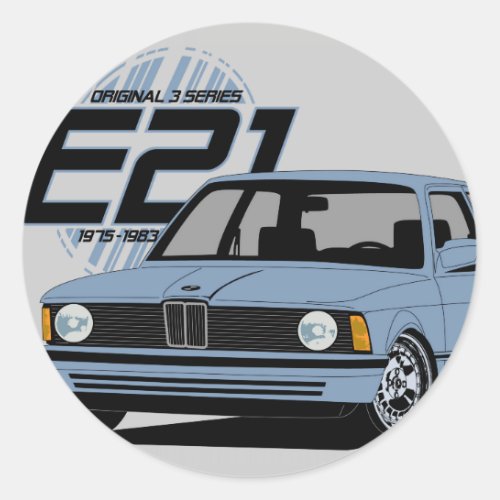 E21 The first 3 series Sticker
